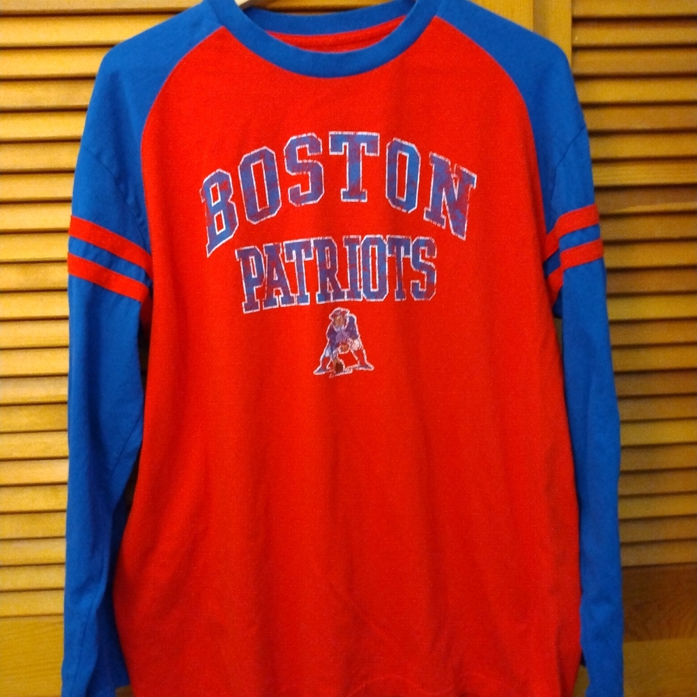 Men's Patriots football LS TEE